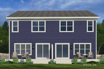 Craftsman House Plan #098-00610 Elevation Photo