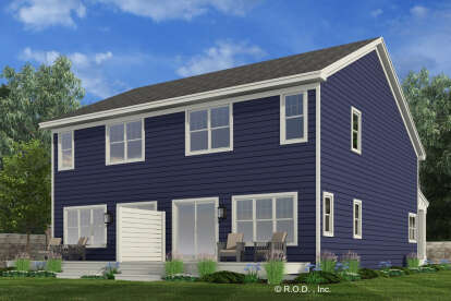 Craftsman House Plan #098-00610 Elevation Photo