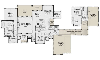Main Floor  for House Plan #963-01147
