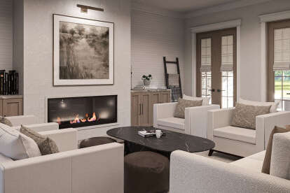 Modern Transitional House Plan #963-01147 Additional Photo