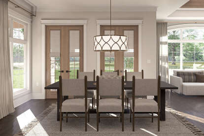 Modern Transitional House Plan #963-01147 Additional Photo