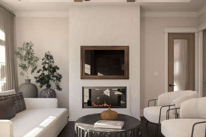 Modern Transitional House Plan #963-01147 Additional Photo
