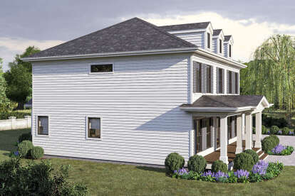 Cape Cod House Plan #963-01148 Elevation Photo