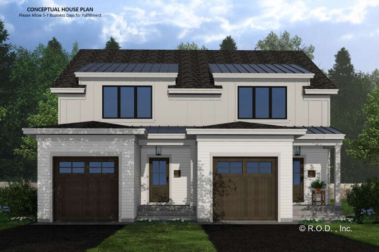 House Plan House Plan #33246 Front Elevation 
