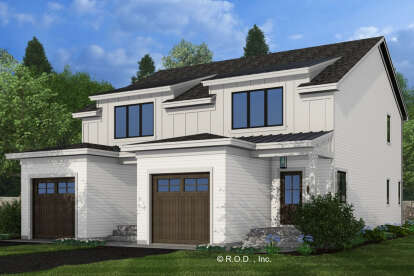 Modern Farmhouse House Plan #098-00612 Elevation Photo