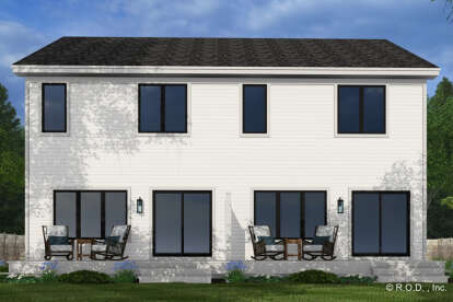 Modern Farmhouse House Plan #098-00612 Elevation Photo