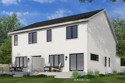 Modern Farmhouse House Plan #098-00612 Elevation Photo