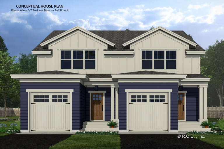House Plan House Plan #33247 Front Elevation 