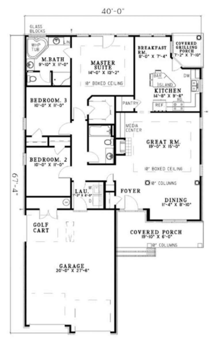 House Plan House Plan #3325 Drawing 1