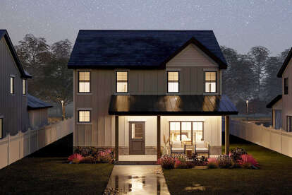 Modern Farmhouse House Plan #963-01149 Elevation Photo