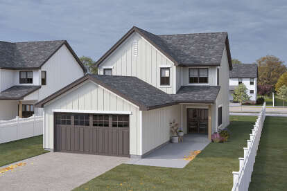 Modern Farmhouse House Plan #963-01149 Elevation Photo