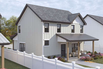 Modern Farmhouse House Plan #963-01149 Elevation Photo