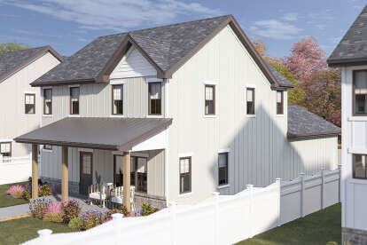 Modern Farmhouse House Plan #963-01149 Elevation Photo