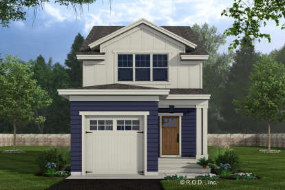 Craftsman House Plan #098-00618 Elevation Photo