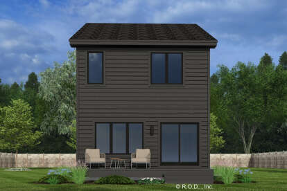 Modern House Plan #098-00619 Elevation Photo