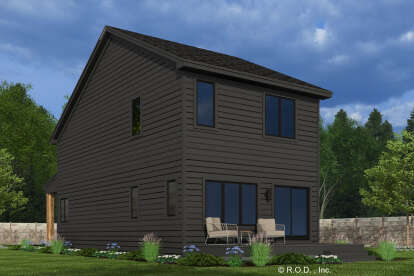 Modern House Plan #098-00619 Elevation Photo