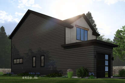 Modern House Plan #098-00619 Elevation Photo