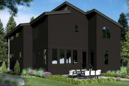 Contemporary House Plan #098-00620 Elevation Photo
