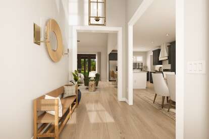 Modern Farmhouse House Plan #009-00448 Additional Photo