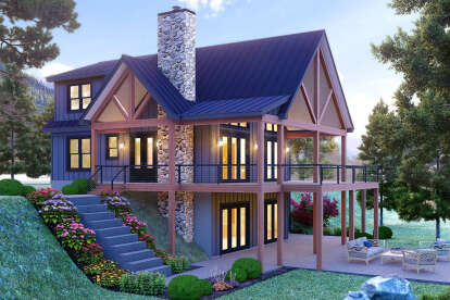 Craftsman House Plan #940-01303 Elevation Photo