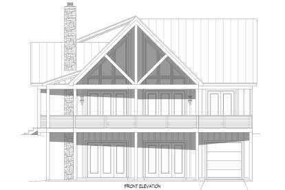 Craftsman House Plan #940-01303 Elevation Photo