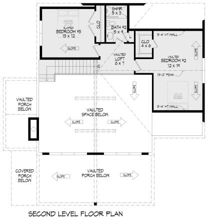 Second Floor for House Plan #940-01303