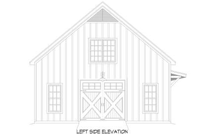 Barn House Plan #940-01304 Elevation Photo
