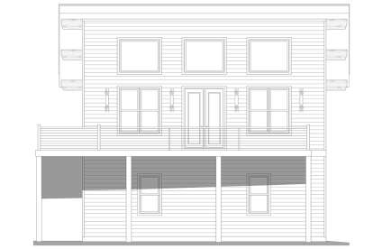 Modern House Plan #940-01305 Elevation Photo