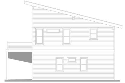 Modern House Plan #940-01305 Elevation Photo