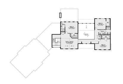 Second Floor for House Plan #5032-00352