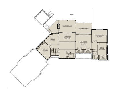 Basement for House Plan #5032-00352