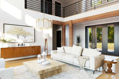 Modern Transitional House Plan #5032-00352 Additional Photo