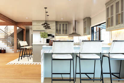 Modern Transitional House Plan #5032-00352 Additional Photo