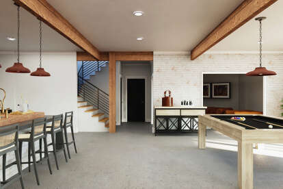 Modern Transitional House Plan #5032-00352 Additional Photo