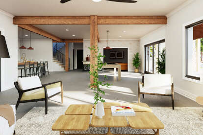 Modern Transitional House Plan #5032-00352 Additional Photo