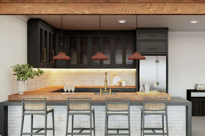 Modern Transitional House Plan #5032-00352 Additional Photo