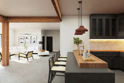 Modern Transitional House Plan #5032-00352 Additional Photo
