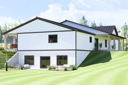 Modern Farmhouse House Plan #5032-00353 Elevation Photo