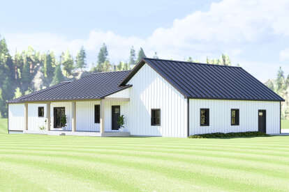 Modern Farmhouse House Plan #5032-00353 Elevation Photo
