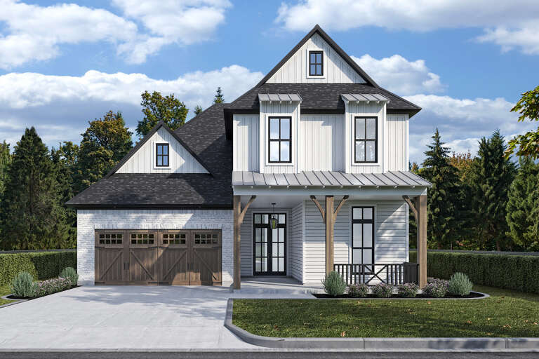 House Plan House Plan #33264 Front Elevation 