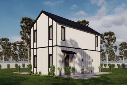 Contemporary House Plan #8314-00013 Elevation Photo