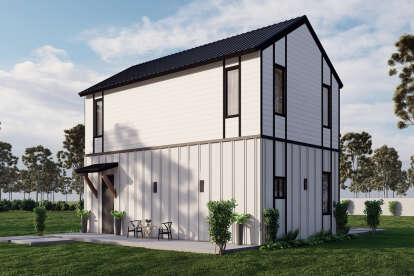 Contemporary House Plan #8314-00013 Elevation Photo