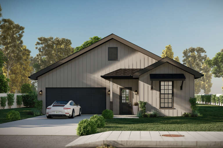 House Plan House Plan #33267 Front Elevation 