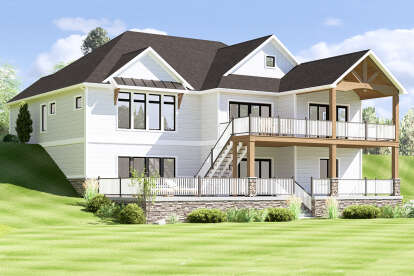 Craftsman House Plan #5032-00354 Elevation Photo