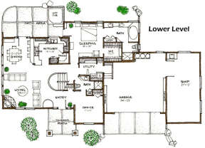Floorplan 1 for House Plan #192-00016