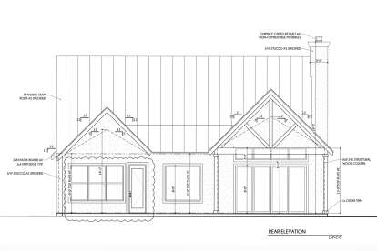 Modern Farmhouse House Plan #8314-00016 Elevation Photo