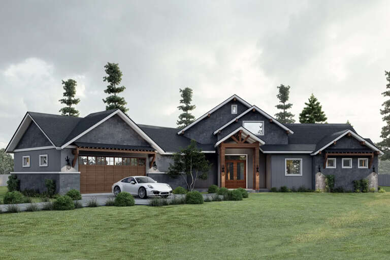 House Plan House Plan #33273 Front Elevation 