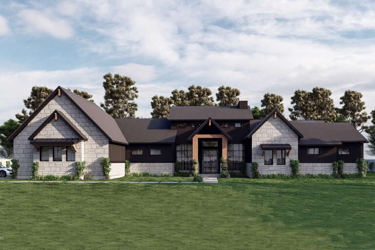 House Plan House Plan #33276 Front Elevation 
