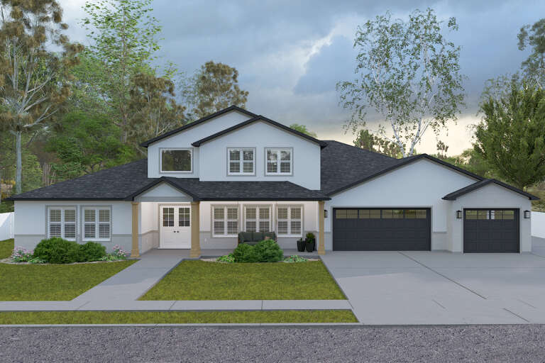 House Plan House Plan #33277 Front Elevation 