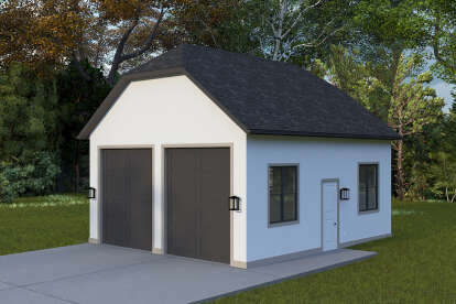 Traditional House Plan #2802-00400 Elevation Photo